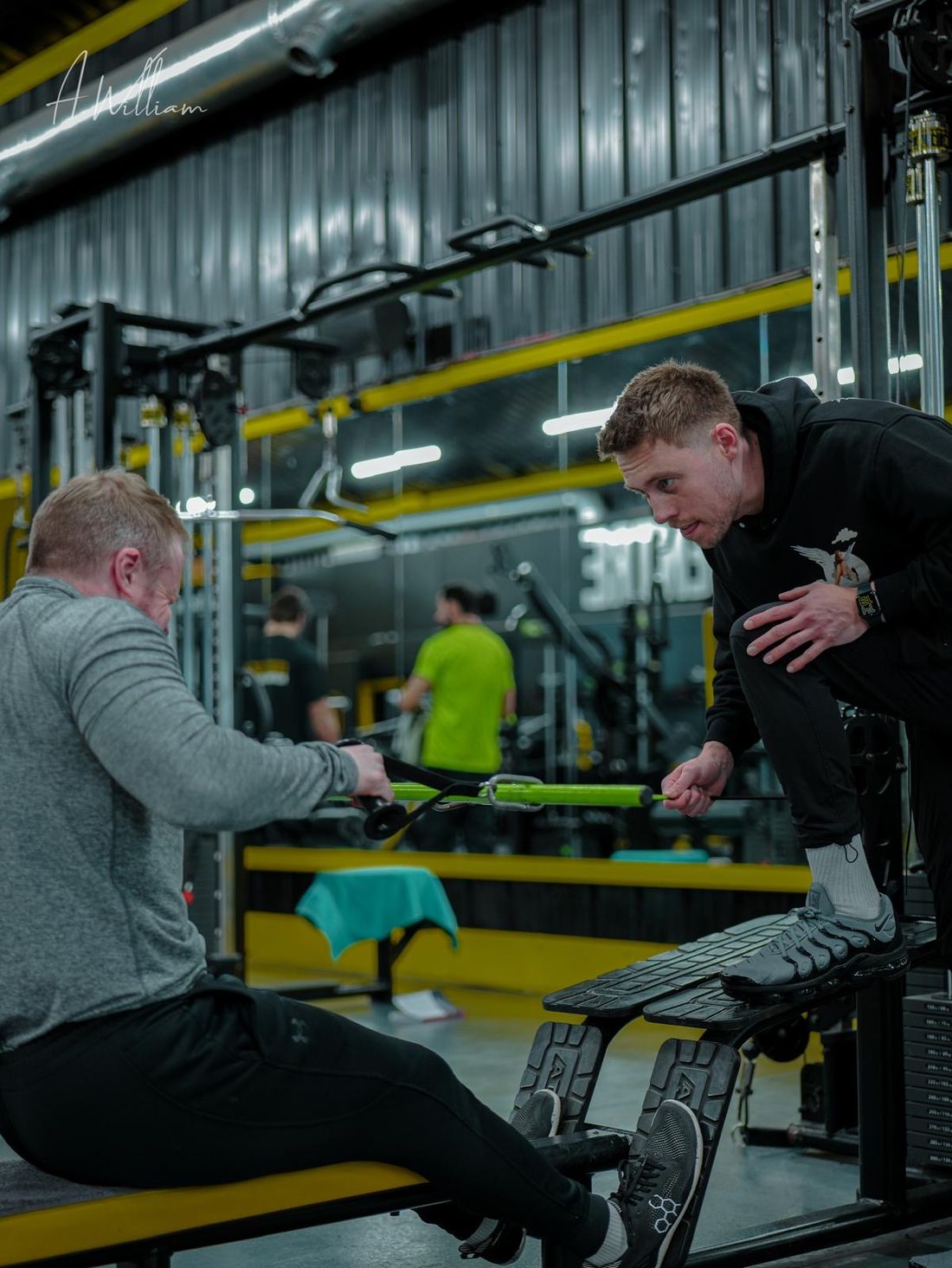Ste Hamilton at the FLF Performance Centre